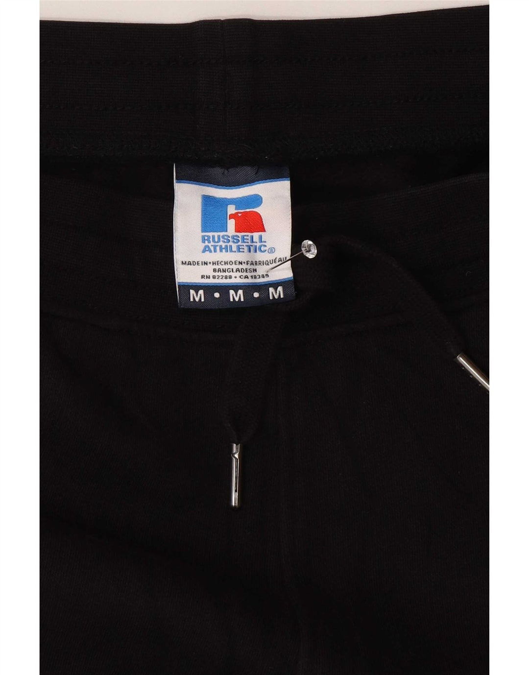 Russell Athletic Herren-Trainingshose, Jogginghose, mittelschwarz, Baumwolle
