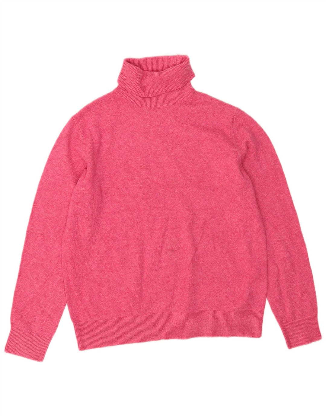 Marks & Spencer Damen-Pullover, übergroß, Rollkragenpullover, Gr. 10, Größe S, Rosa