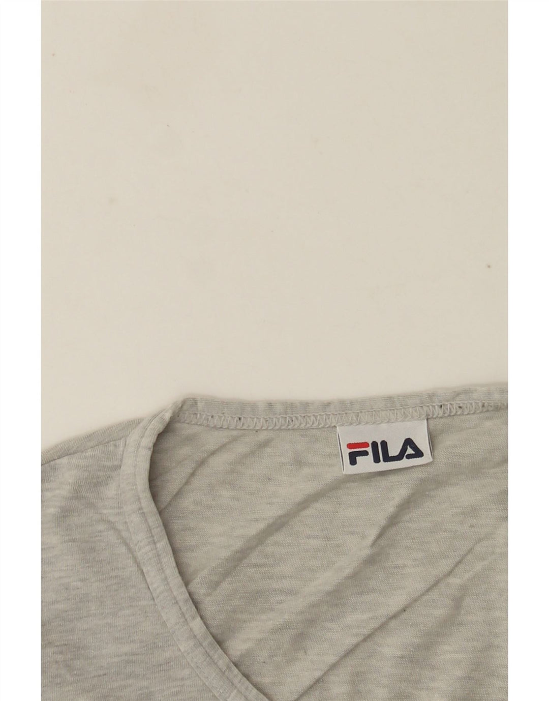 Fila Herren T-Shirt Top Small Grau meliert