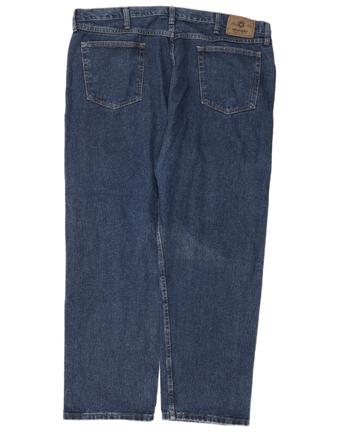 Wrangler Herren Straight Jeans W42 L30 Blaue Baumwolle