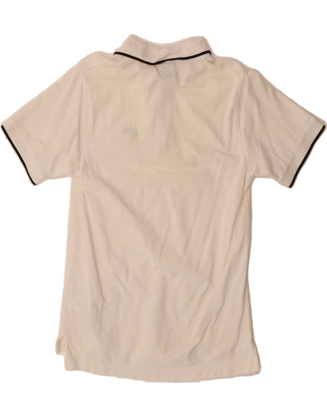 NIKE Mens Polo Shirt Medium White Cotton Vintage Nike and Second-Hand Nike from Messina Hembry 