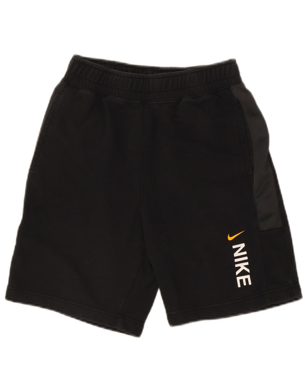 Nike Jungen Graphic Sport Shorts 12–13 Jahre große schwarze Baumwolle