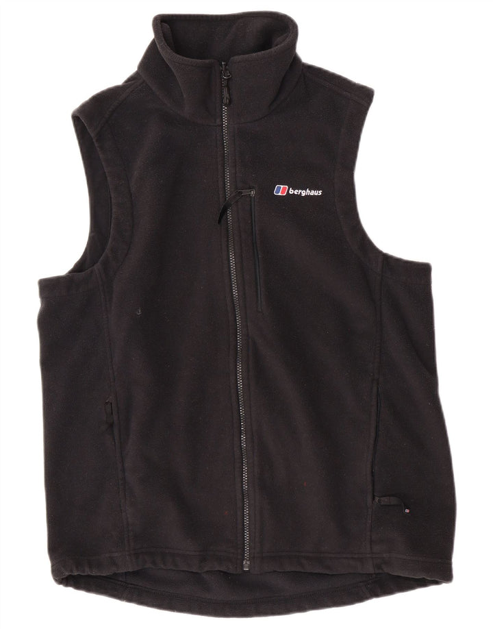 Berghaus Herren Fleeceweste UK 40 Large Schwarz Polyester
