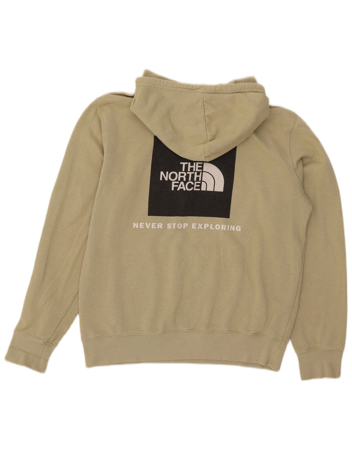 The North Face Herren-Kapuzenpullover aus mittelgrüner Baumwolle