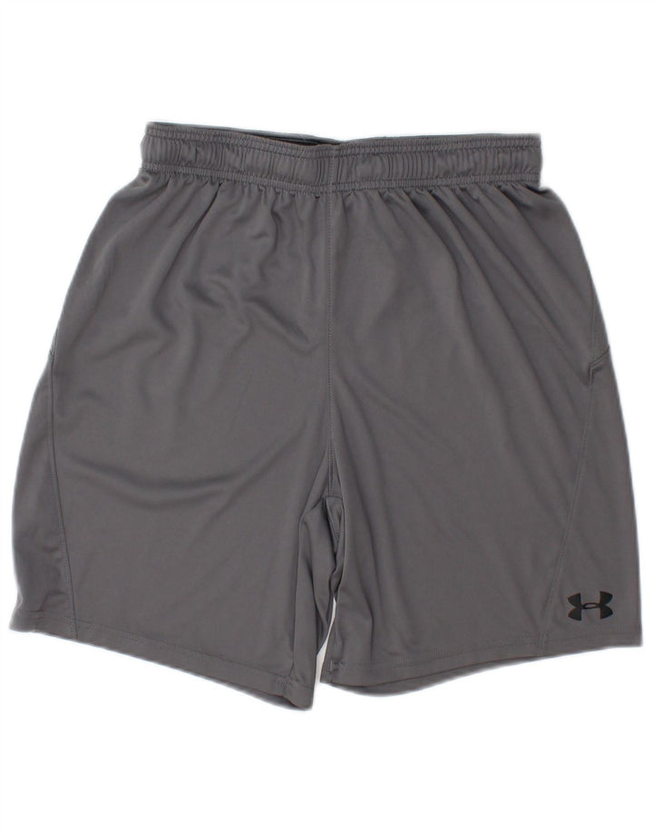 Under Armour Herren Heat Gear Sportshorts mittelgraues Polyester