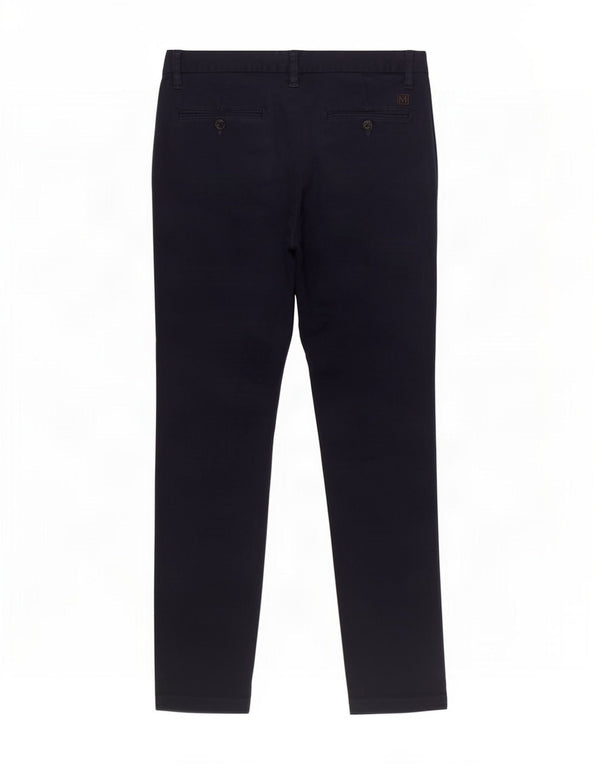 Jack & Jones Mens Marco Slim Fit Chino Trousers W30 L30 Navy Blue Cotton