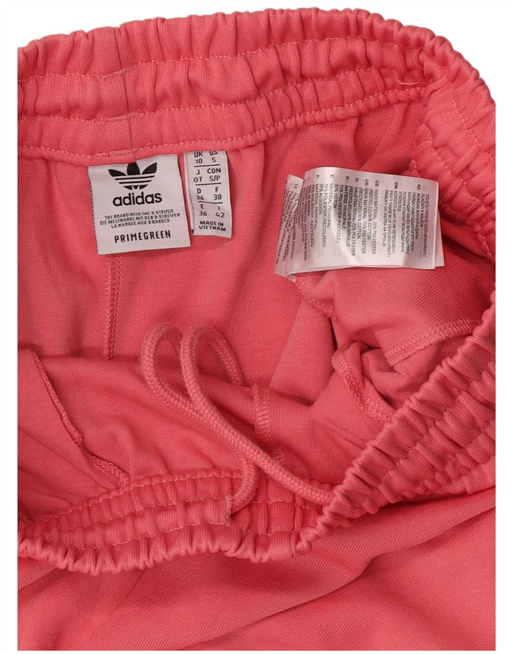 Adidas Damen Trainingshose Jogger UK 10 Small Pink Polyester