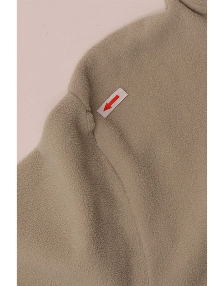 Nike Herren Therma-Fit Fleecepullover mit Reißverschluss am Hals, Mittelbeigefarbenes Polyester