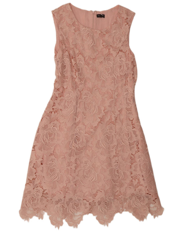 Ärmelloses A-Linien-Kleid für Damen von Phase Eight, Gr. 46, Größe L, rosa geblümt