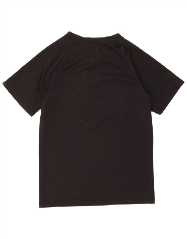 PUMA Damen Graphic T-Shirt Top UK 10 Small Schwarz