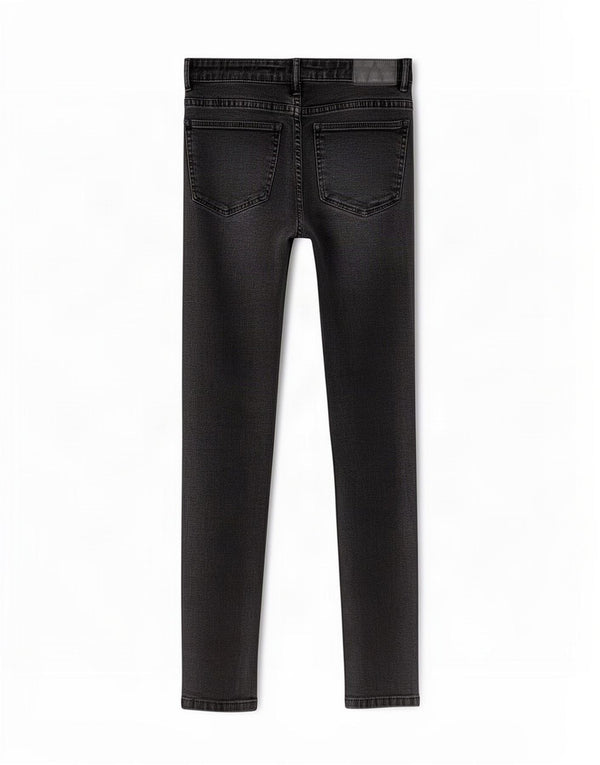 Zara Damen Trafaluc Skinny Jeans EU 42 Large W32 L28 Schwarz
