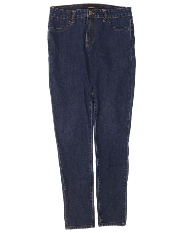 Calvin Klein Damen Legging Skinny Jeans US 6 Medium W28 L30 Marineblau