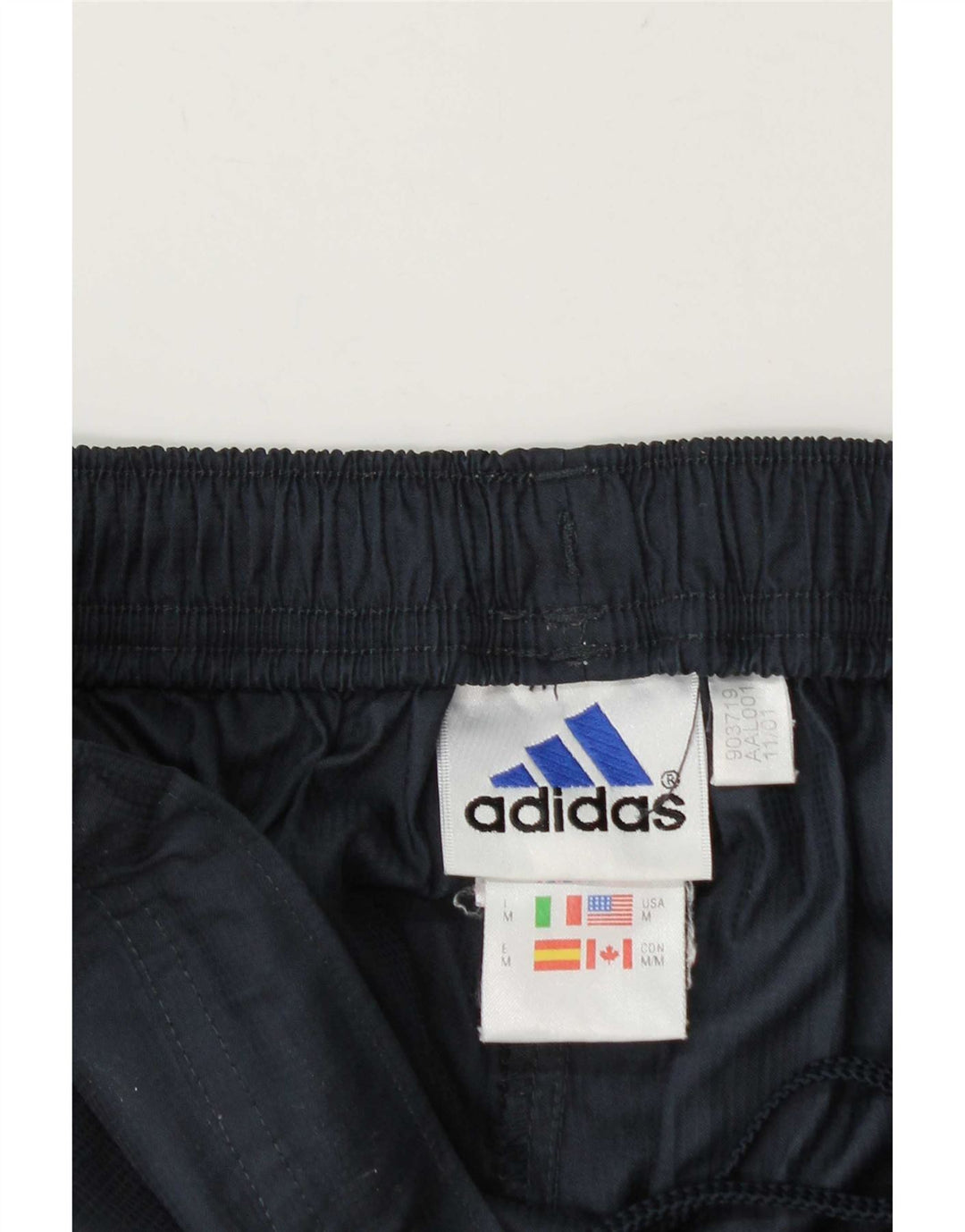 Adidas Herren-Trainingshose, Mittelblau, Polyester
