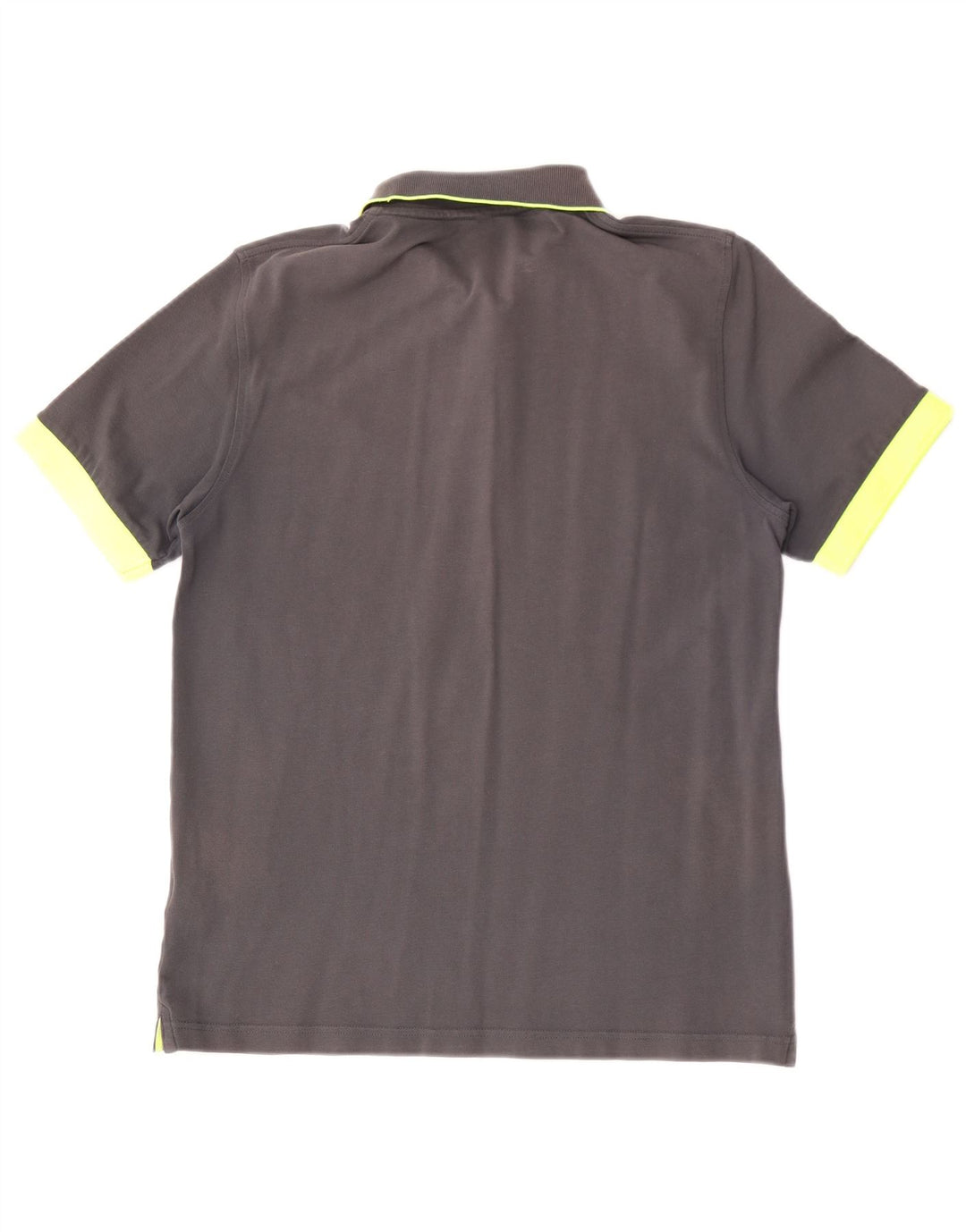 Sun68 Herren-Poloshirt aus mittelgrauer Baumwolle