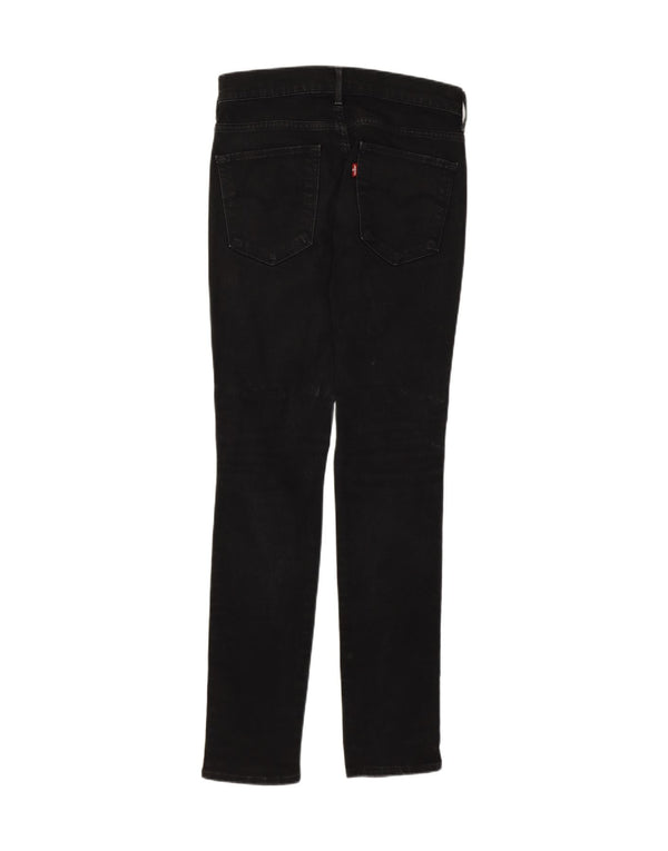 Levi's Damen Skinny Jeans W28 L30 Schwarze Baumwolle