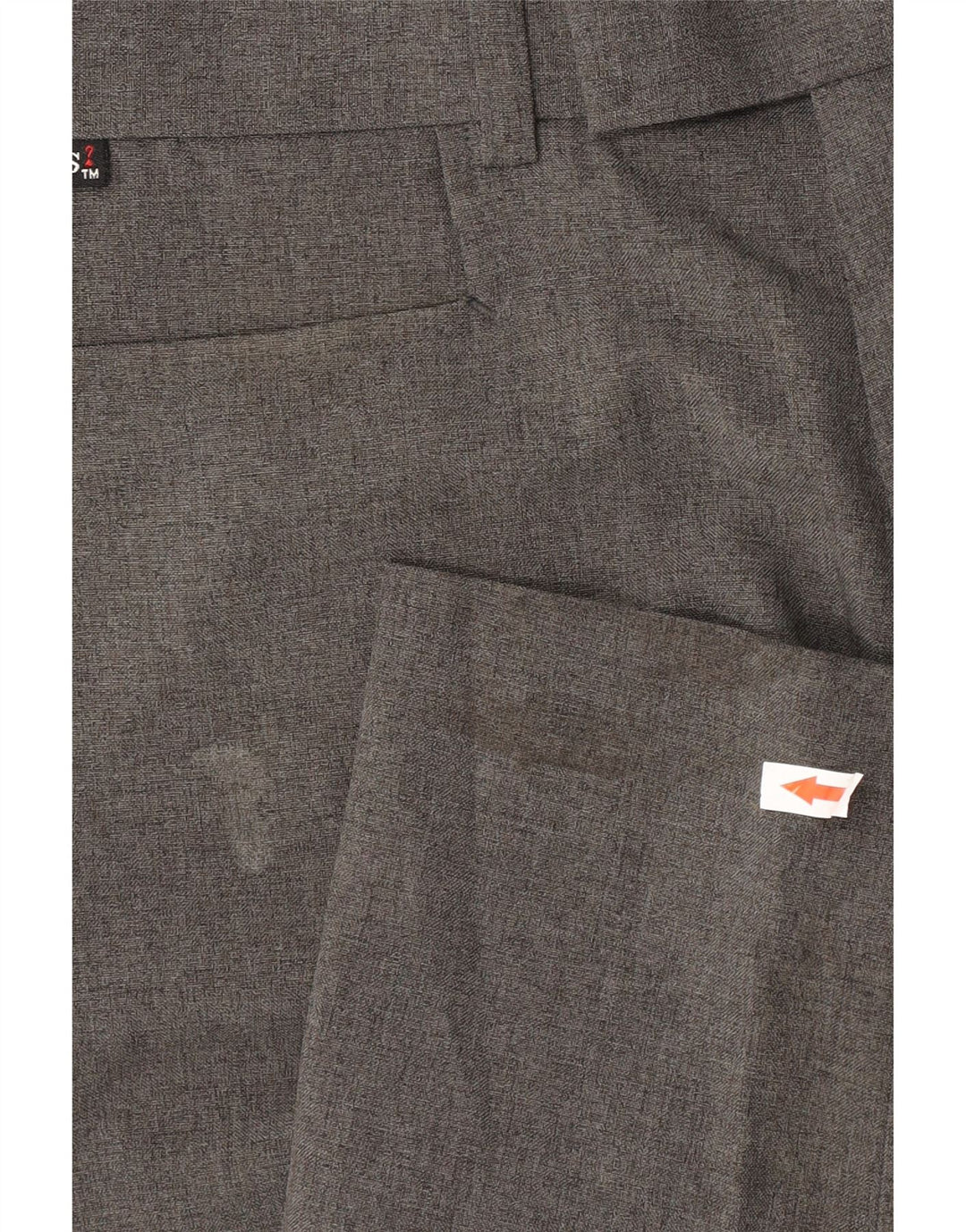 Guess Gerade Herren-Anzughose W32 L30 Graues Polyester