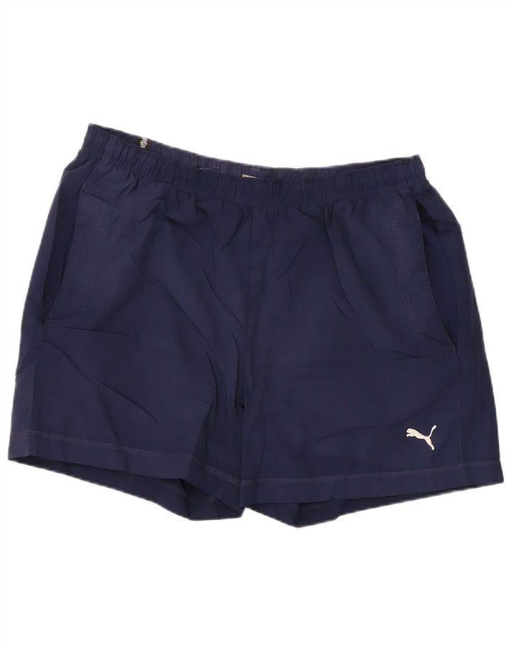 Puma Herren Sport Shorts Large Marineblau
