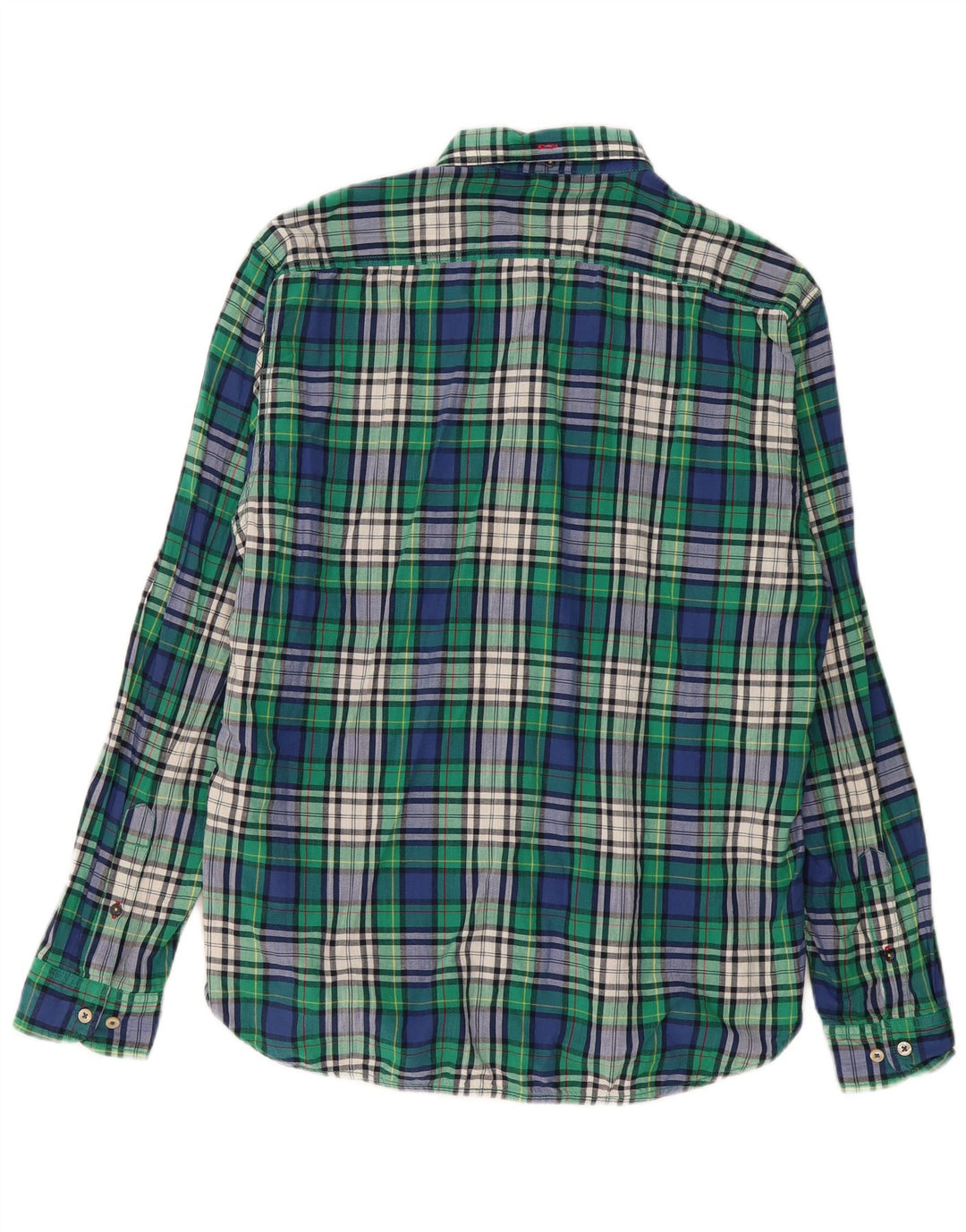 MC GREGOR Mens Flannel Shirt XL Multicoloured Check Cotton Vintage MC Gregor and Second-Hand MC Gregor from Messina Hembry 