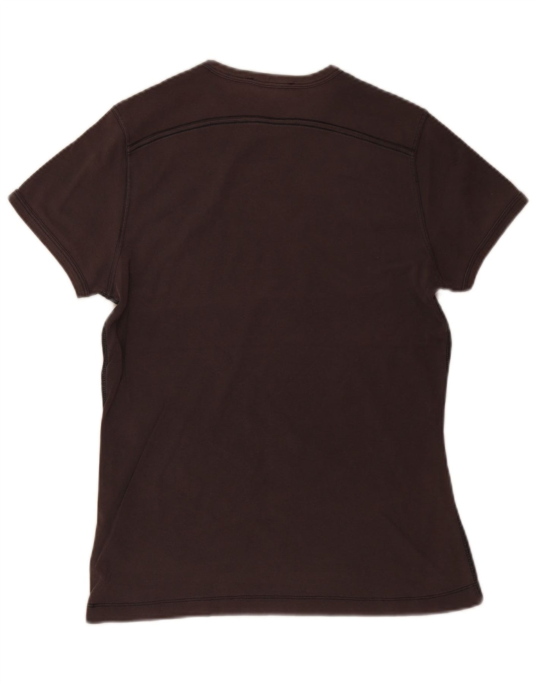 Gas Herren-T-Shirt mit Grafik, Größe S, graue Baumwolle