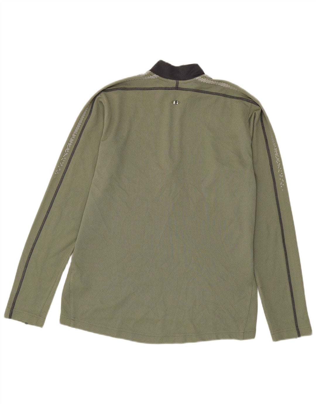 Adidas Herren-Trainingsanzug mit Reißverschluss, Pullover, XS, Khaki, Polyester