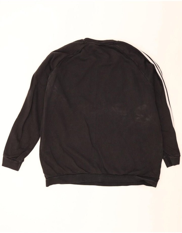 Adidas Herren Sweatshirt Pullover 2XL Schwarz Baumwolle