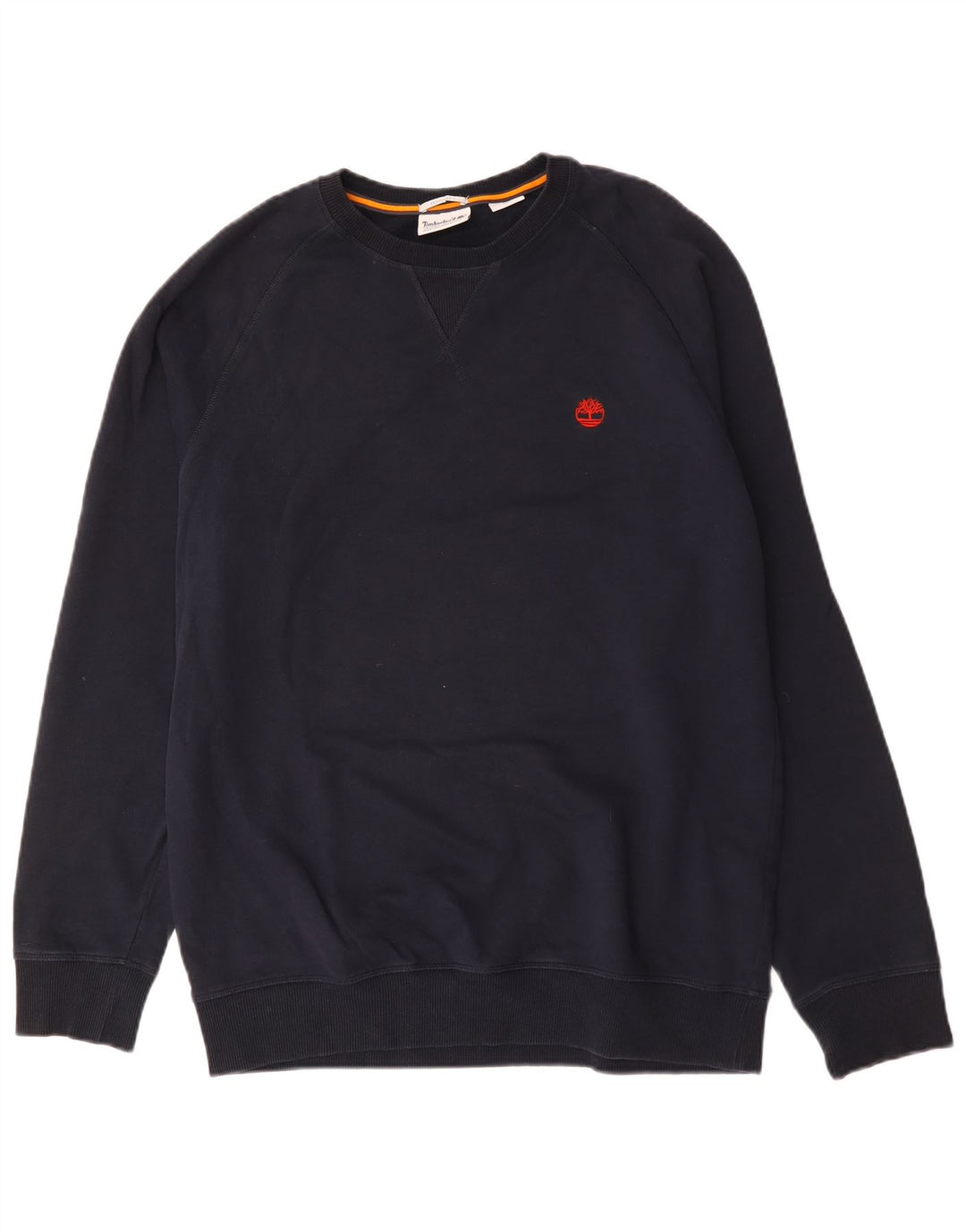 Timberland Herren-Sweatshirt mit normaler Passform, groß, marineblau, Baumwolle