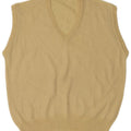 VINTAGE Herren Weste Tank Top Mittelgelb
