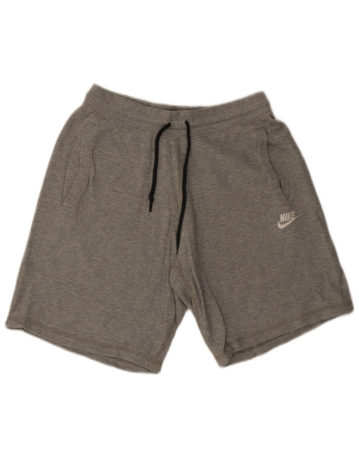 Nike Herren-Sportshorts, Größe S, graue Baumwolle