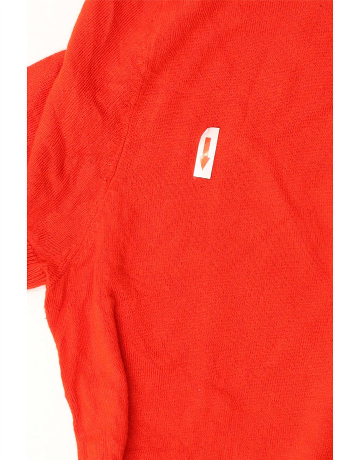 Zara Herren Poloshirt Mittelrot
