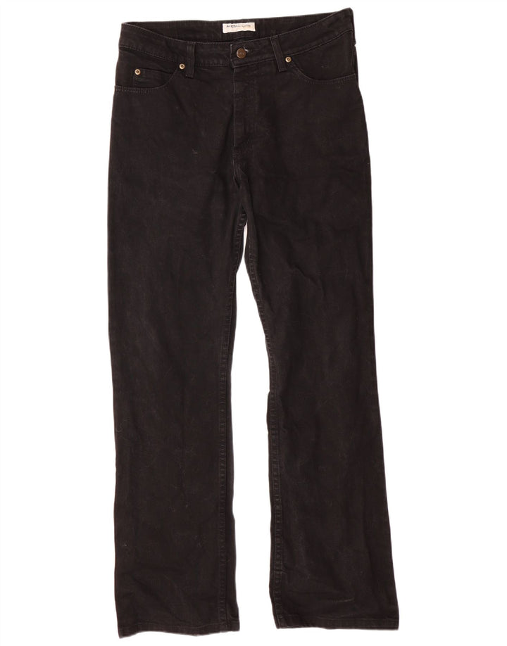 LEE Damen Cameron Bootcut-Jeans mit hoher Taille, W33, L33, Schwarz