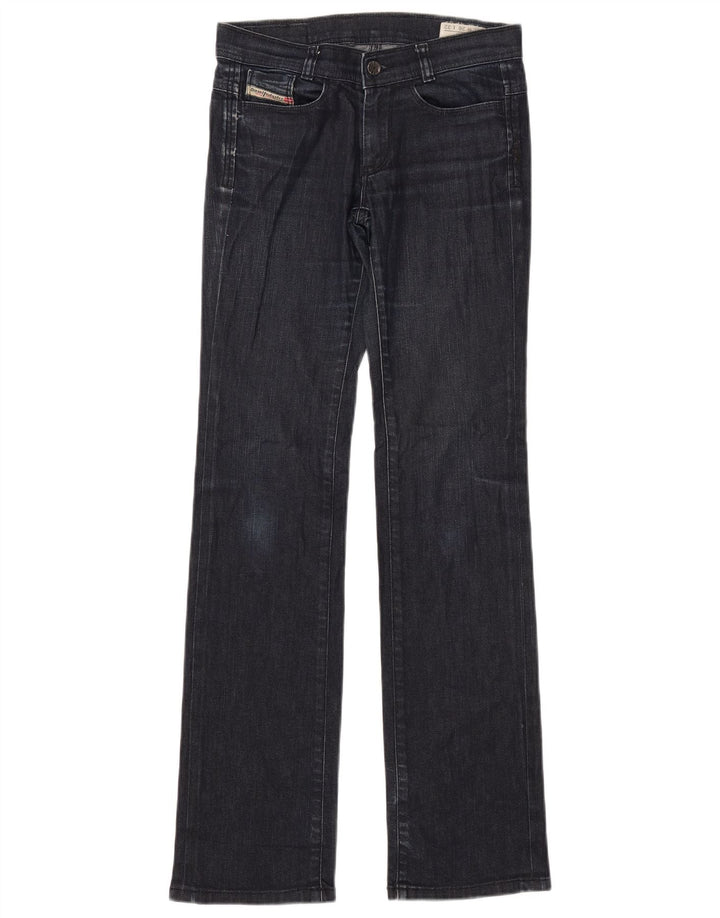 Diesel Damen Soozy Bootcut Jeans W26 L32 Marineblau Baumwolle