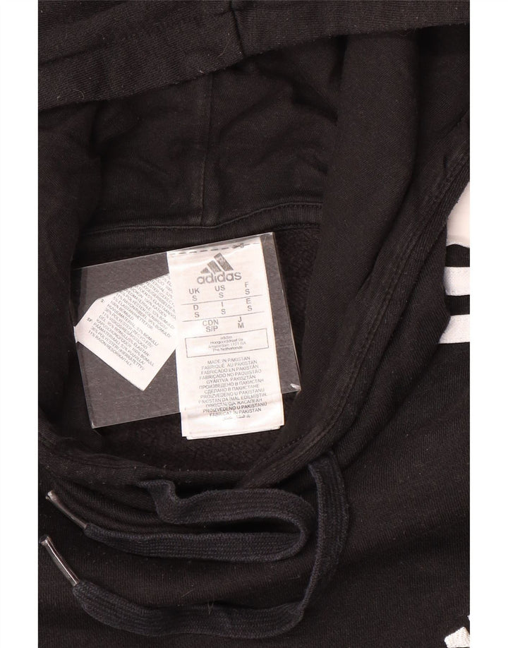 Adidas Herren Kapuzenpullover Small Schwarz Polyester