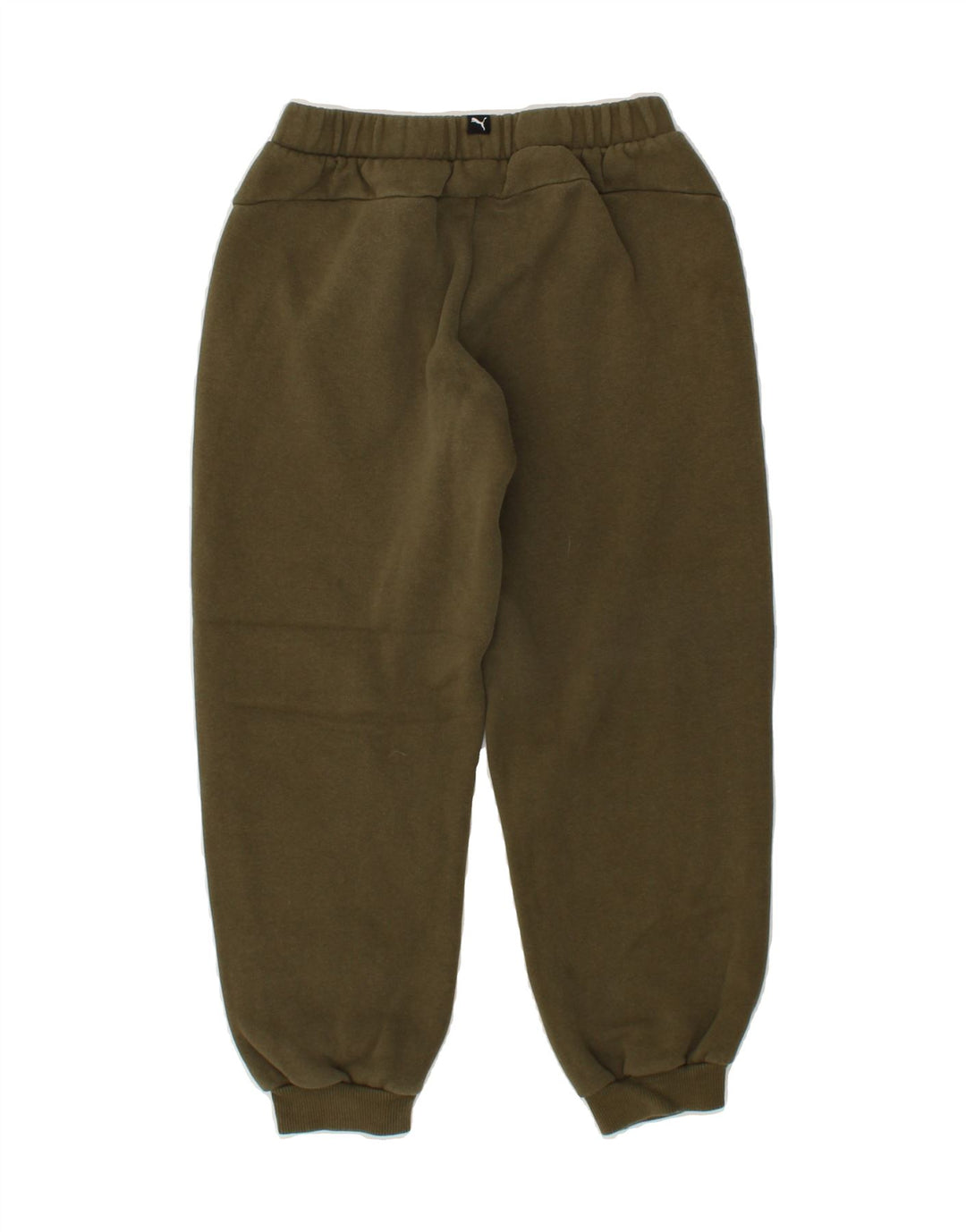 PUMA Boys Tracksuit Trousers Joggers 11-12 Years Khaki Vintage Puma and Second-Hand Puma from Messina Hembry 