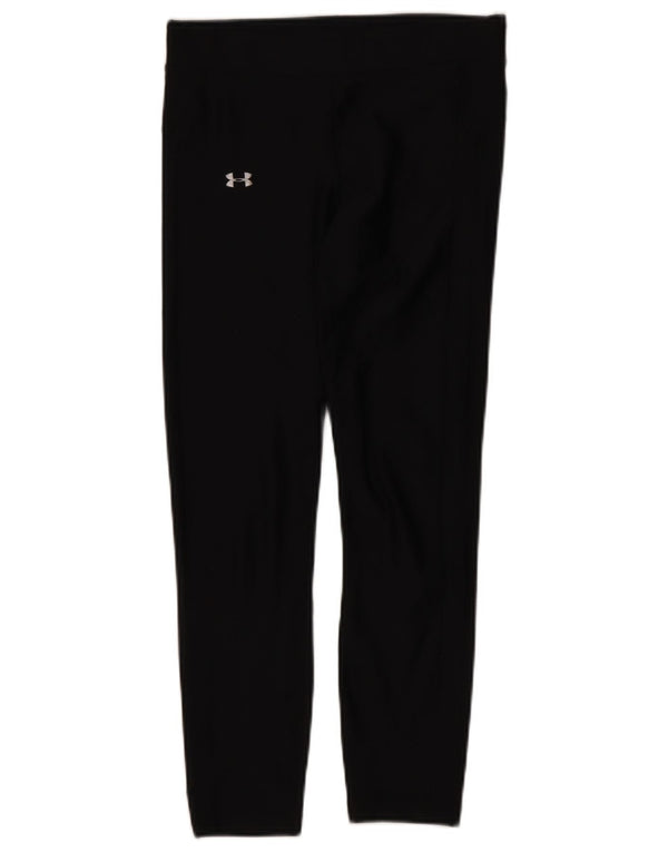 Under Armour Damen Kompressions-Crop-Leggings UK 18 XL Schwarz