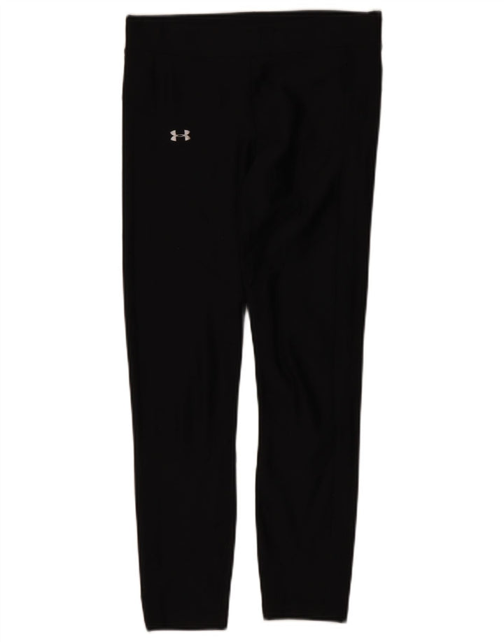 Under Armour Damen Kompressions-Crop-Leggings UK 18 XL Schwarz