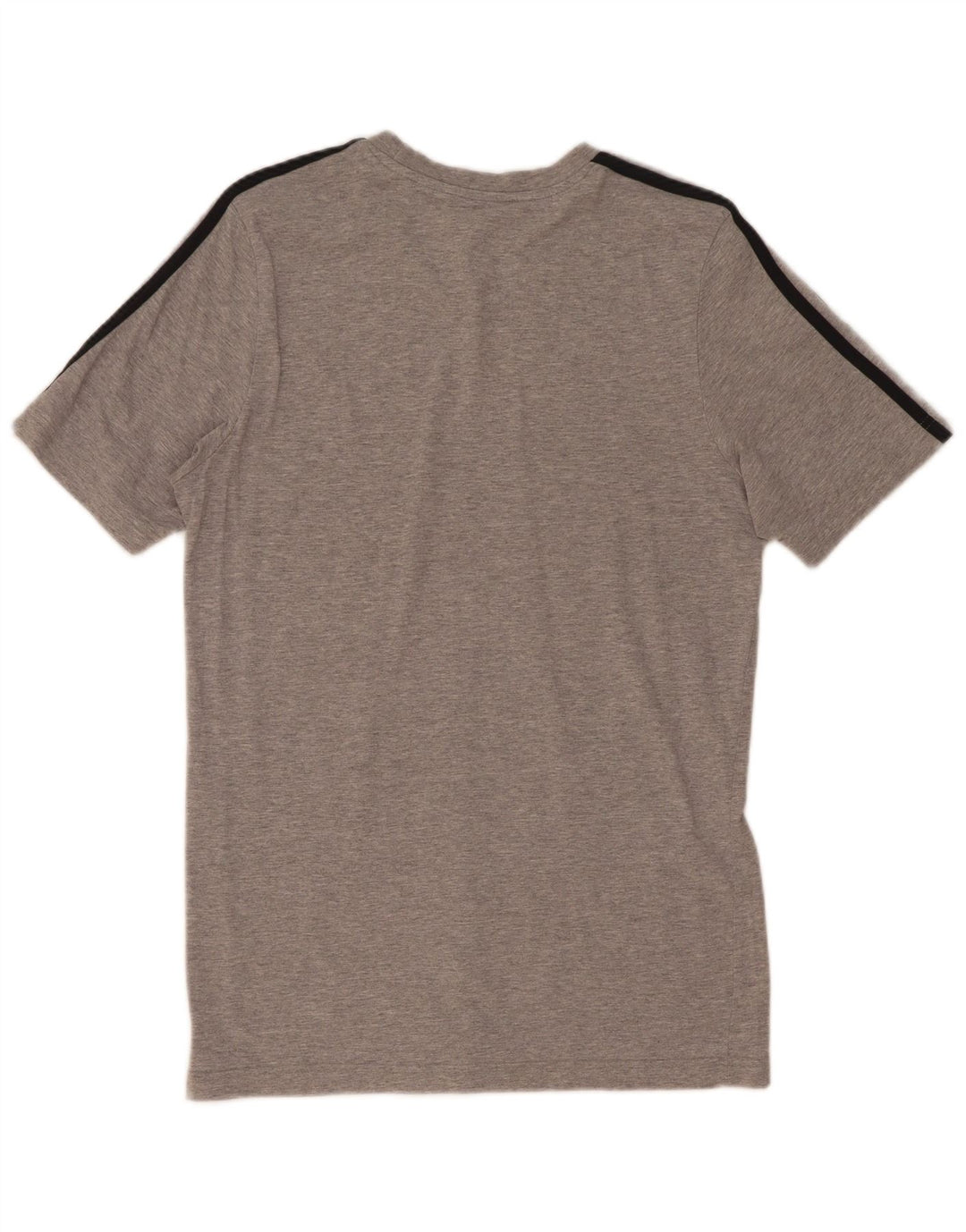 Adidas Herren T-Shirt Top Small Grau gestreift