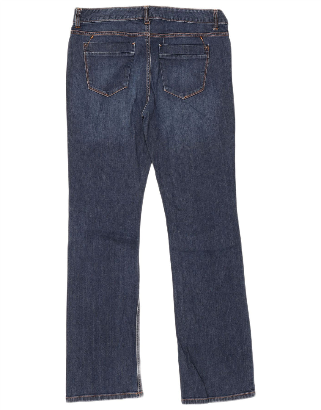 MOSSIMO Damen Curvy Bootcut Jeans US 12 Large W32 L32 Blaue Baumwolle
