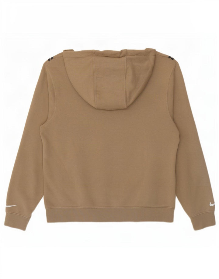 Nike Herren-Kapuzenpullover mit Grafik, mittelbeige Baumwolle