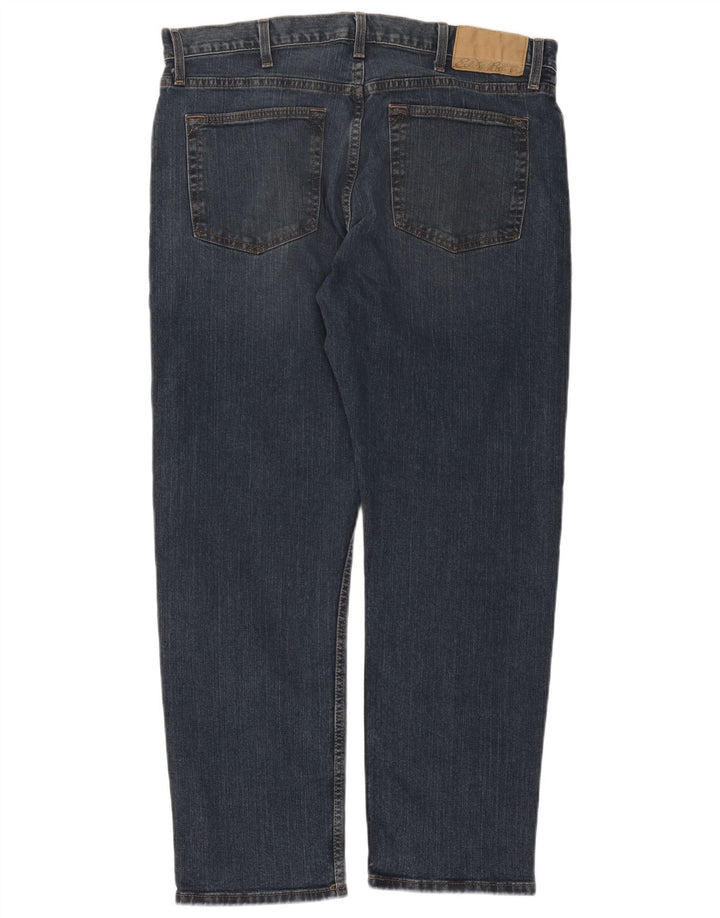 EDDIE BAUER Herren Straight Jeans W36 L30 Blau