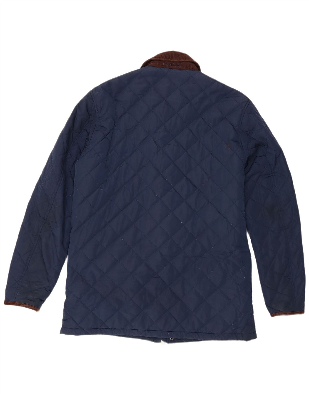 Crew Clothing Herren-Steppjacke, UK 38, mittleres Marineblau, Farbblock