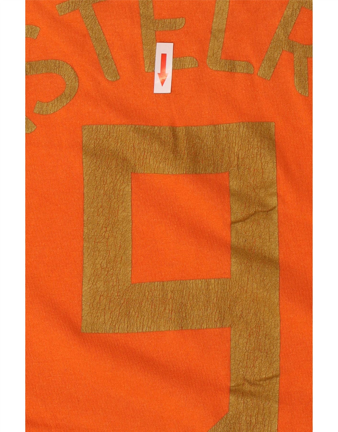 Nike Herren Grafik T-Shirt Top UK 39/41 Medium Orange