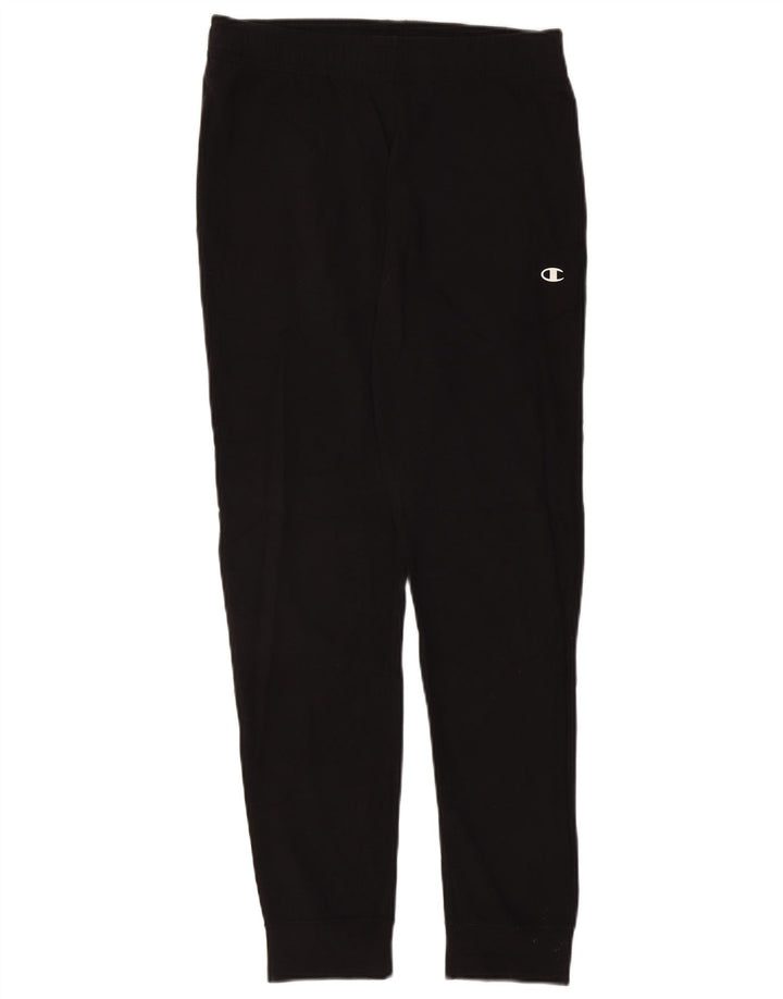 Champion Herren-Trainingshose, Jogginghose, Größe S, Schwarz, Baumwolle