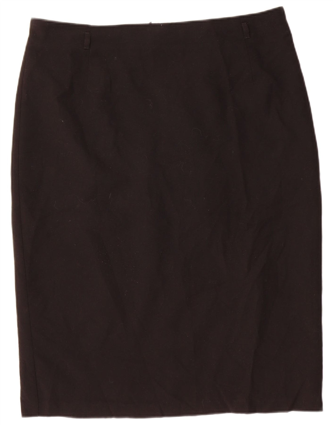 Marks & Spencer Damen Bleistiftrock UK 16 Large W34 Schwarz Polyester