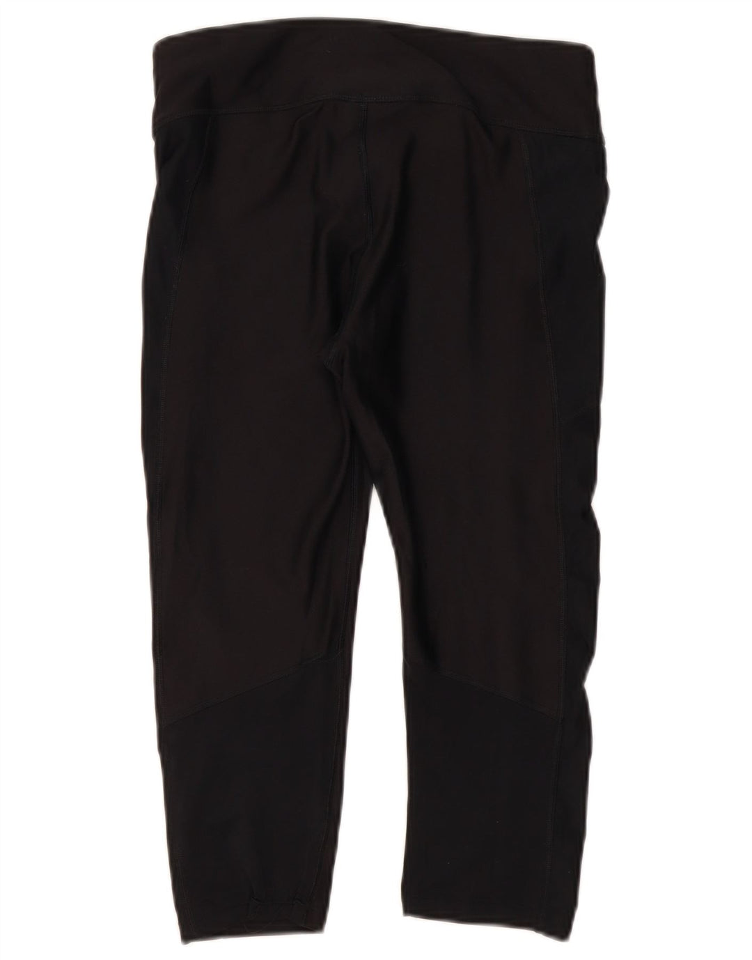 Under Armour Damen Heat Gear Capri Leggings UK 12 Medium Schwarz Polyester