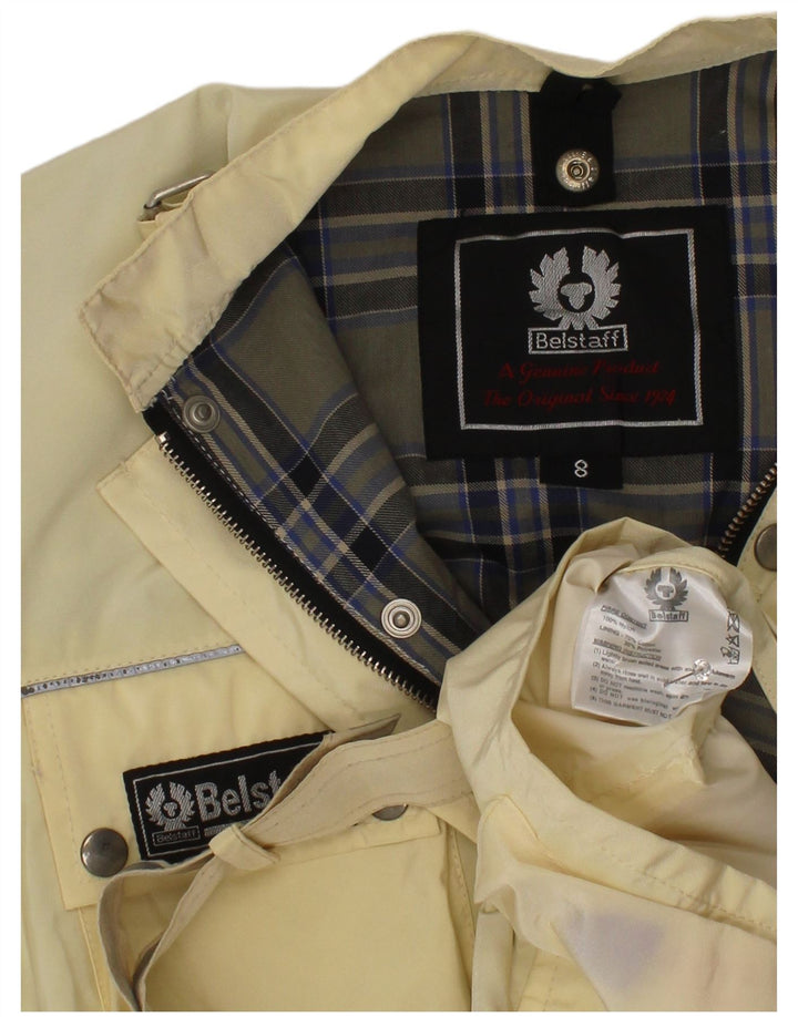 Belstaff Utility-Jacke für Jungen, 7–8 Jahre, gelbes Nylon