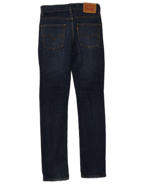 Levi's Mädchen 510 Skinny Jeans 11–12 Jahre W26 L28 Blaue Baumwolle