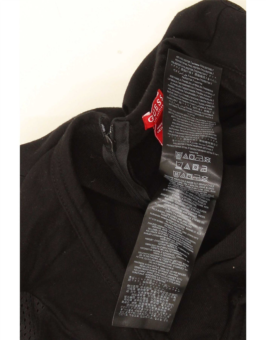 Guess Damen-Overall, klein, aus schwarzer Baumwolle