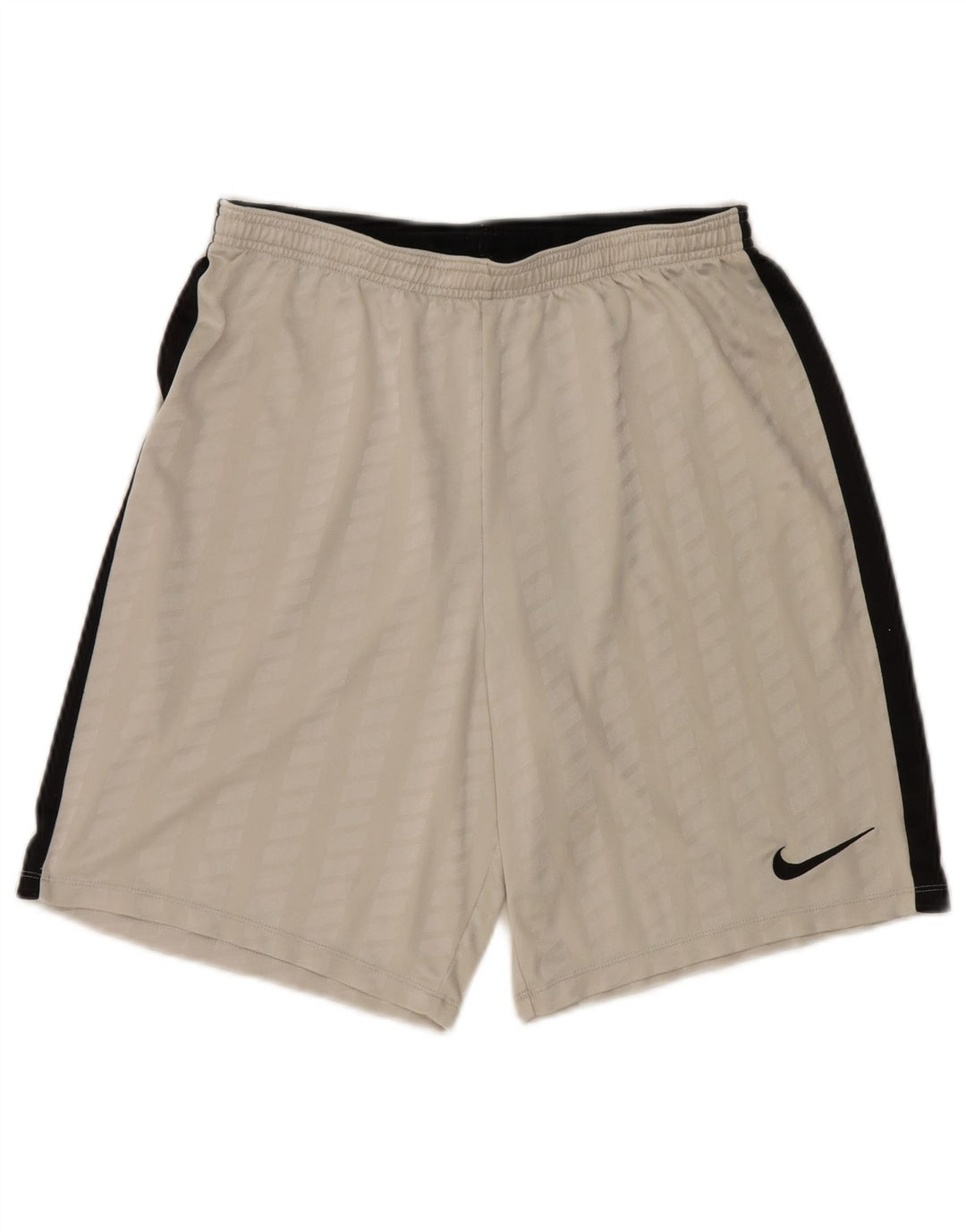 Nike Herren Dri Fit Sportshorts, groß, weißes Farbblock-Polyester