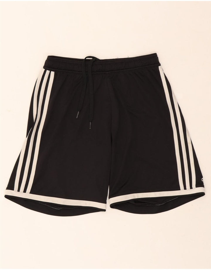 ADIDAS Mens Climalite Sport Shorts Medium Black Polyester Vintage Adidas and Second-Hand Adidas from Messina Hembry 