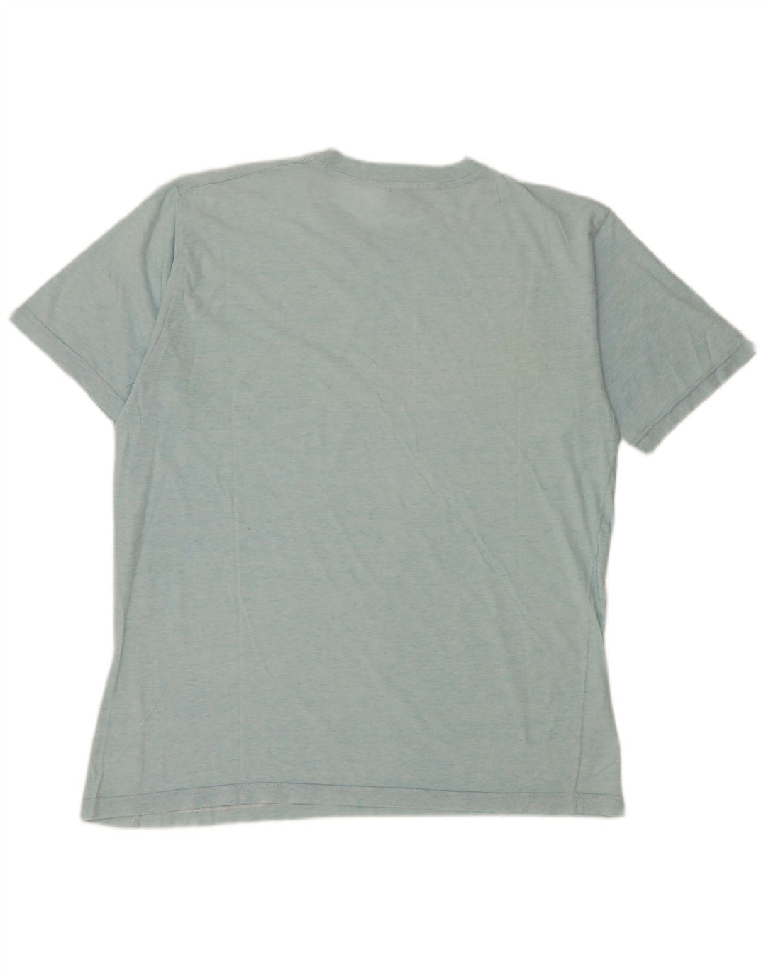 Trussardi Herren T-Shirt Top Large Blau Baumwolle